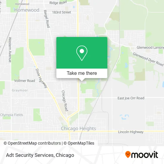 Adt Security Services map