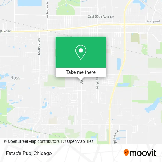 Fatso's Pub map