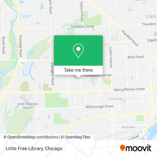Little Free Library map