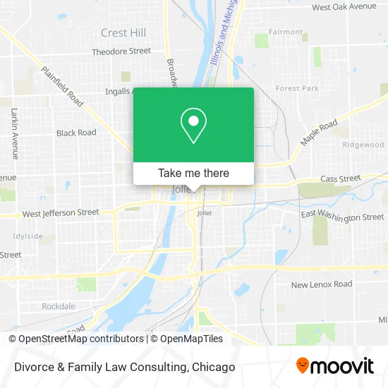 Divorce & Family Law Consulting map
