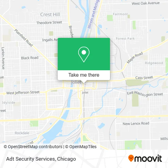 Mapa de Adt Security Services