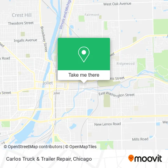 Carlos Truck & Trailer Repair map