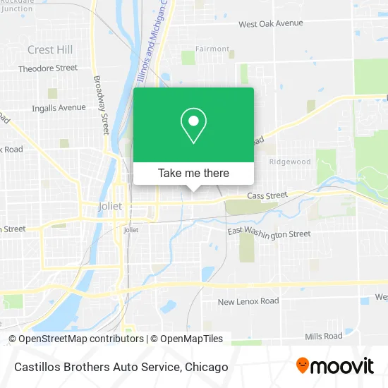 Castillos Brothers Auto Service map