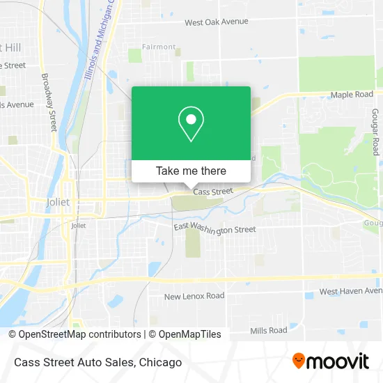 Cass Street Auto Sales map
