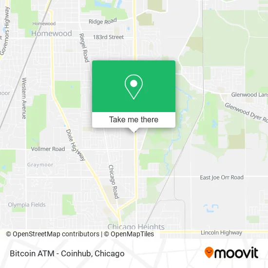 Bitcoin ATM - Coinhub map