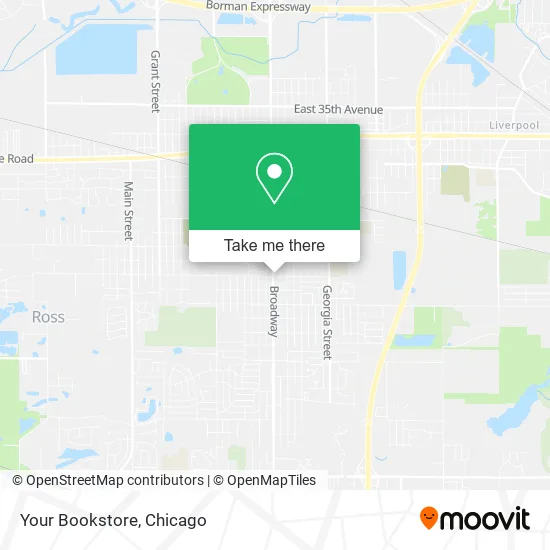 Your Bookstore map