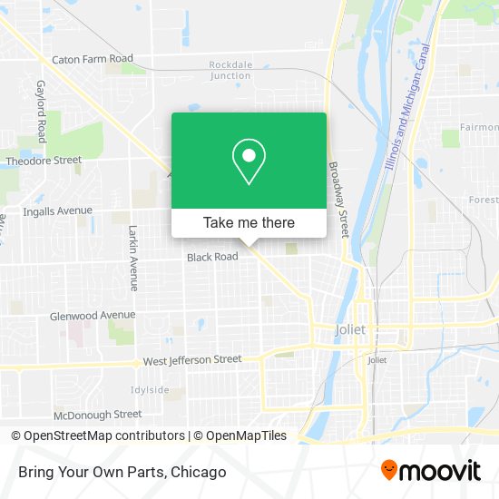 Mapa de Bring Your Own Parts