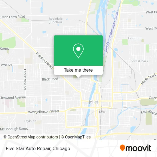 Five Star Auto Repair map