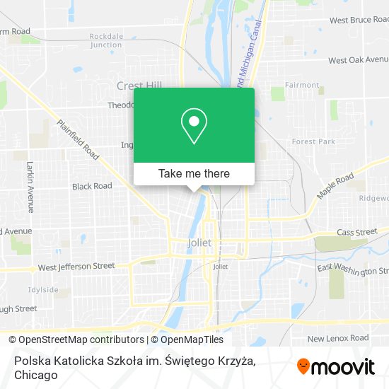 Polska Katolicka Szkoła im. Świętego Krzyża map