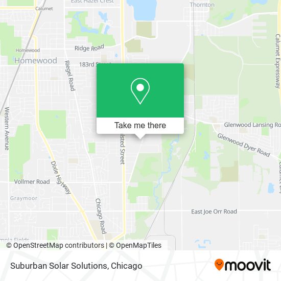 Mapa de Suburban Solar Solutions