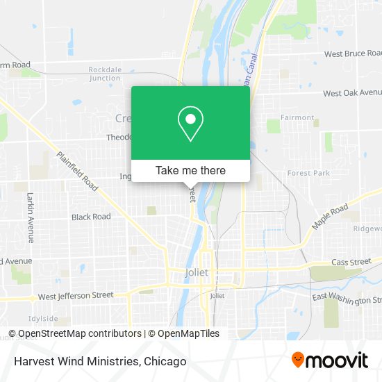Harvest Wind Ministries map