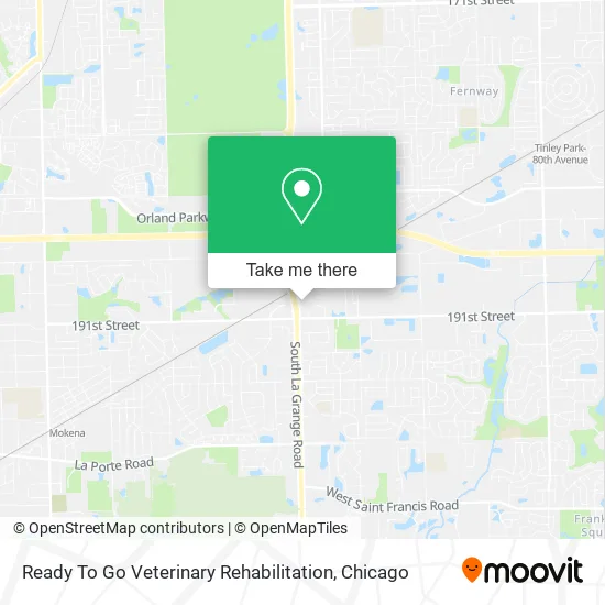 Ready To Go Veterinary Rehabilitation map