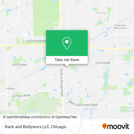 Back and Bodyworx LLC map