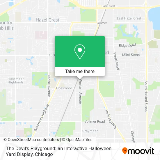 The Devil's Playground: an Interactive Halloween Yard Display map
