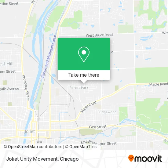 Joliet Unity Movement map