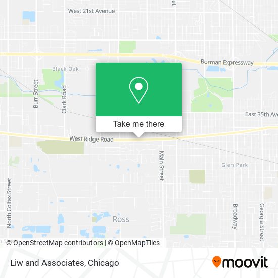 Mapa de Liw and Associates
