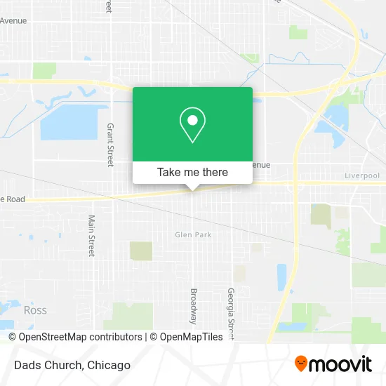 Dads Church map