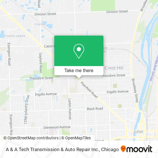 A & A Tech Transmission & Auto Repair Inc. map