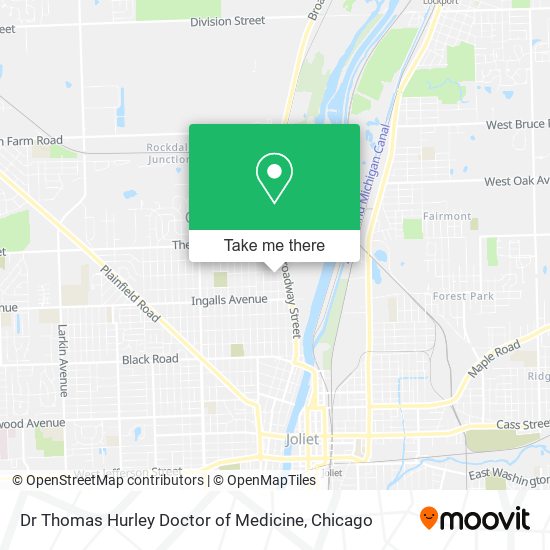 Dr Thomas Hurley Doctor of Medicine map