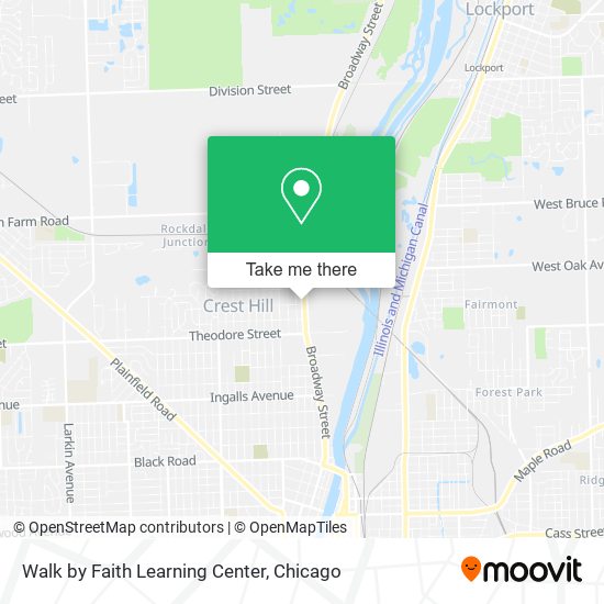 Walk by Faith Learning Center map