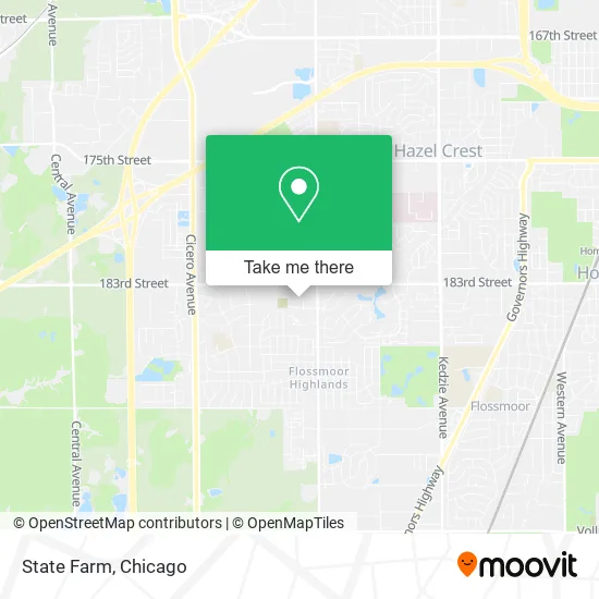 State Farm map
