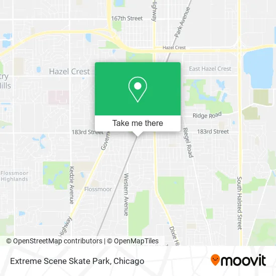 Extreme Scene Skate Park map