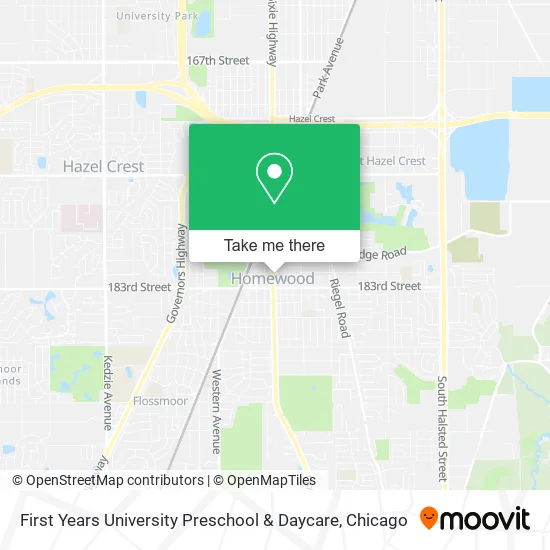 First Years University Preschool & Daycare map