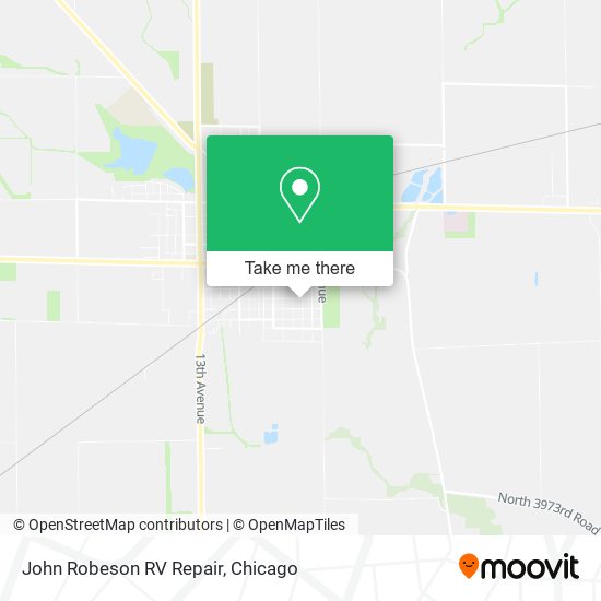 John Robeson RV Repair map