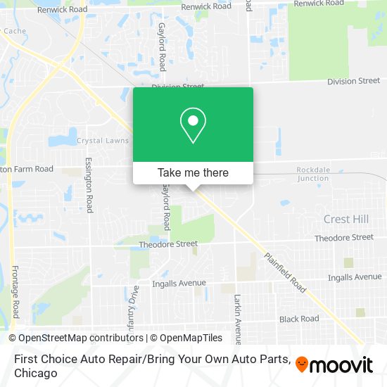 First Choice Auto Repair / Bring Your Own Auto Parts map