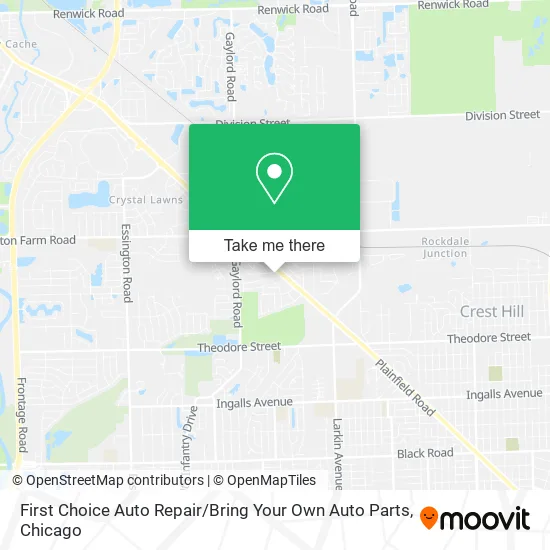 First Choice Auto Repair / Bring Your Own Auto Parts map