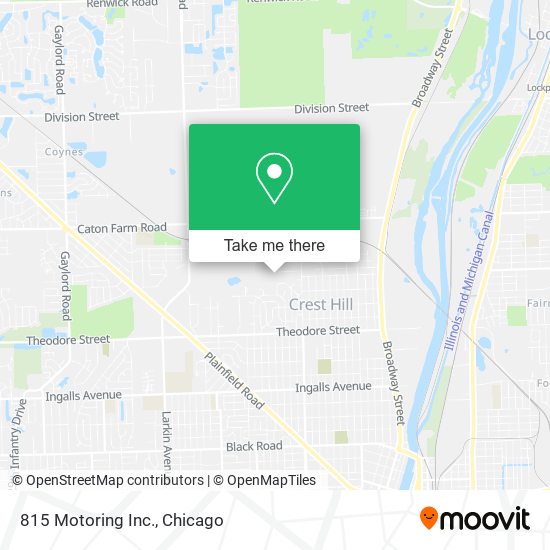 815 Motoring Inc. map