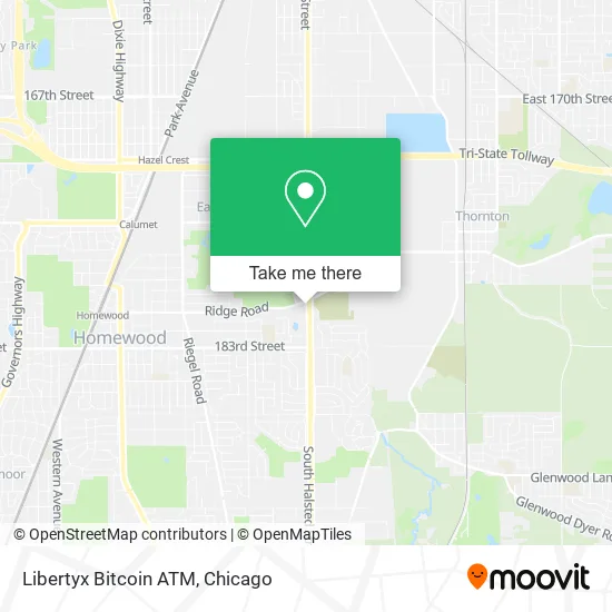 Libertyx Bitcoin ATM map
