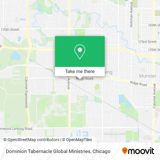 Dominion Tabernacle Global Ministries map