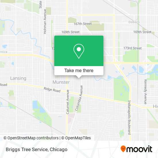 Briggs Tree Service map