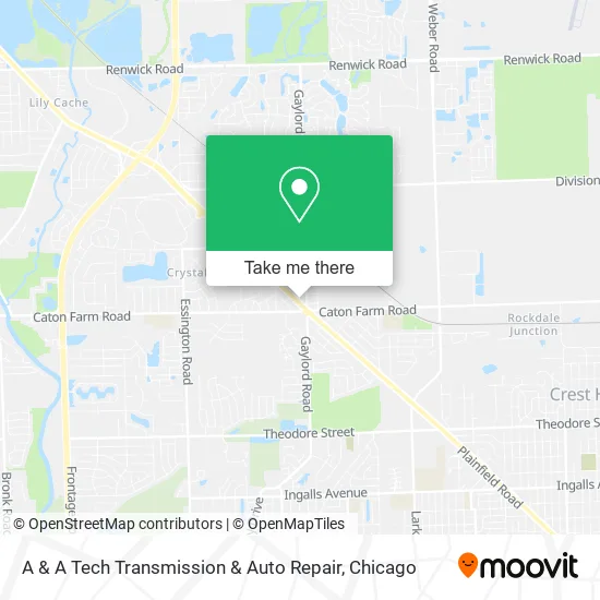 A & A Tech Transmission & Auto Repair map