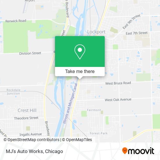 MJ's Auto Works map