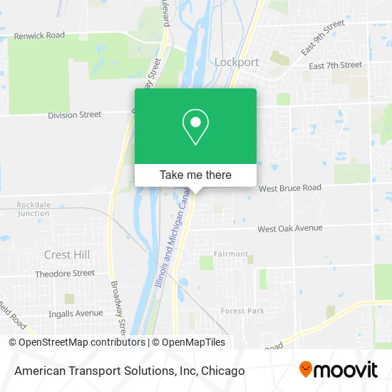 American Transport Solutions, Inc map