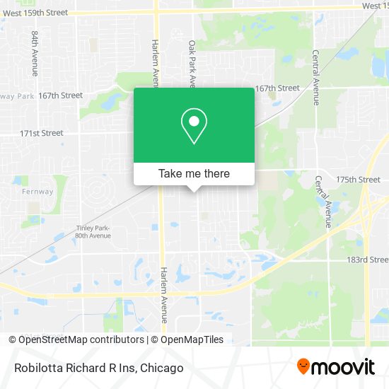 Mapa de Robilotta Richard R Ins