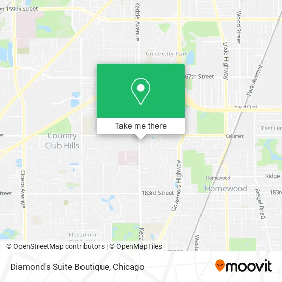 Diamond's Suite Boutique map