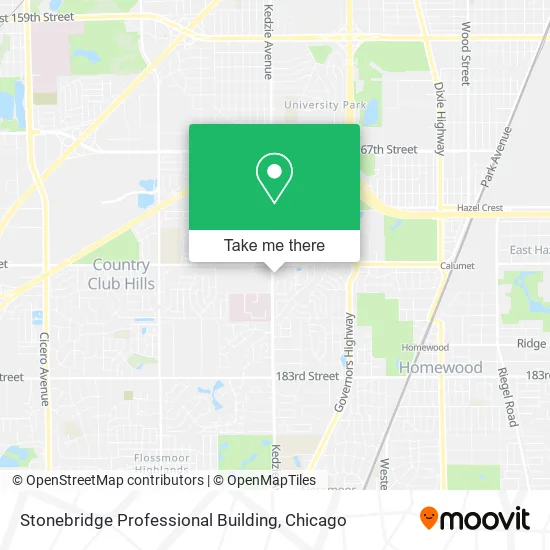 Stonebridge Professional Building map