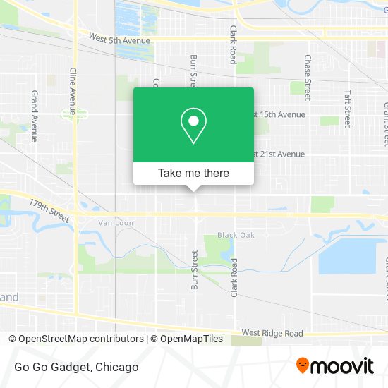 Go Go Gadget map