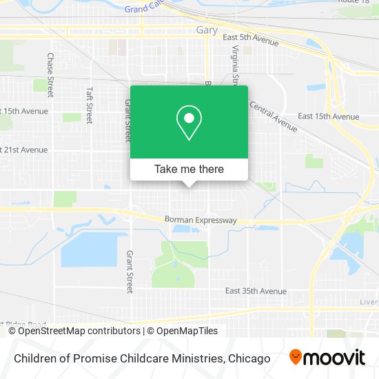 Children of Promise Childcare Ministries map