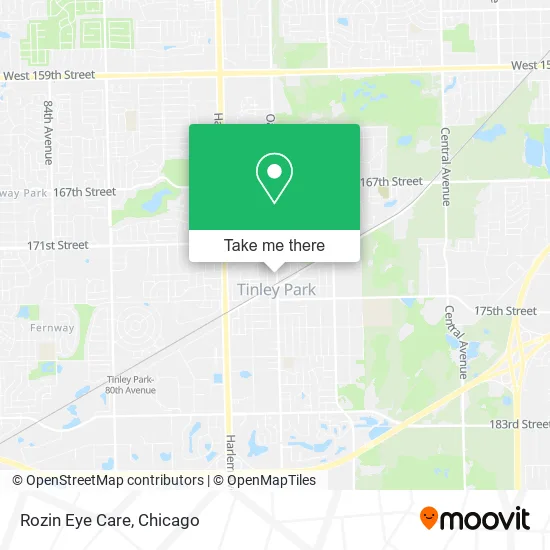 Rozin Eye Care map