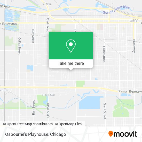 Mapa de Osbourne's Playhouse