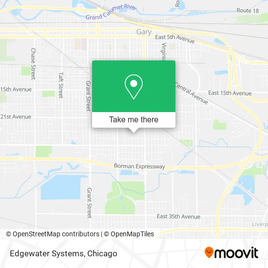 Edgewater Systems map