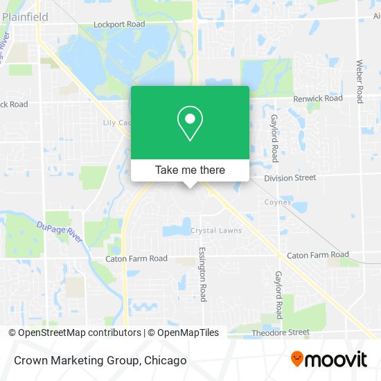 Mapa de Crown Marketing Group