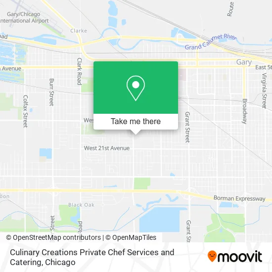 Culinary Creations Private Chef Services and Catering map