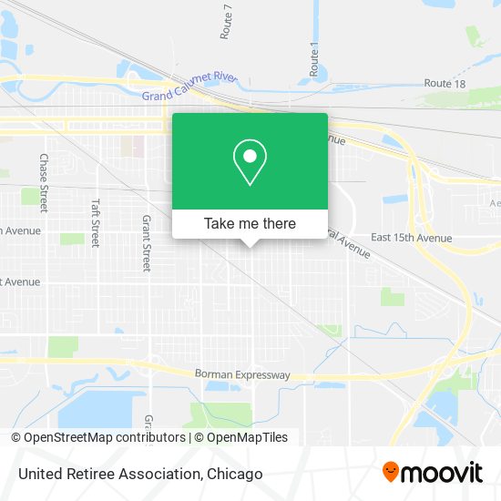 Mapa de United Retiree Association