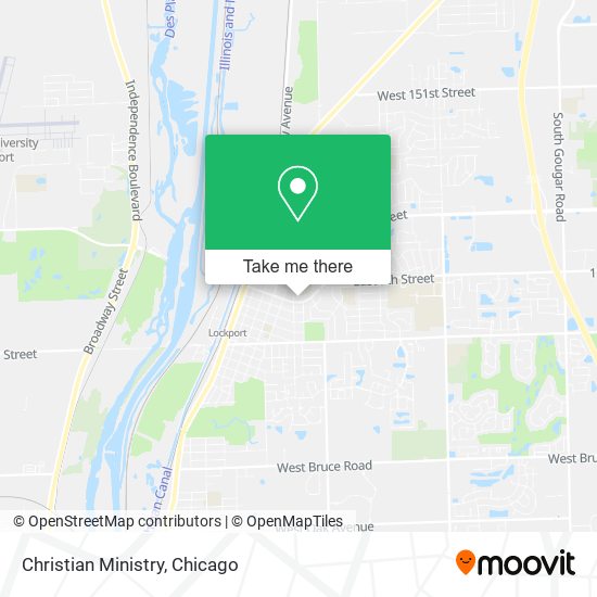 Christian Ministry map