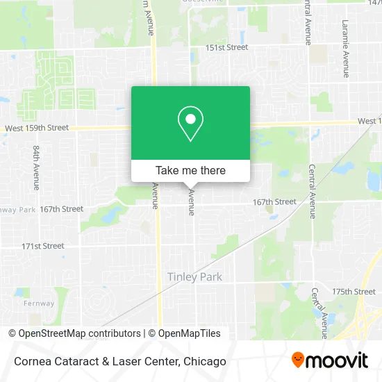 Cornea Cataract & Laser Center map